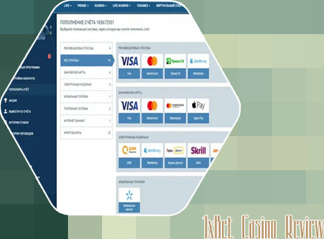1xbet casino mobil