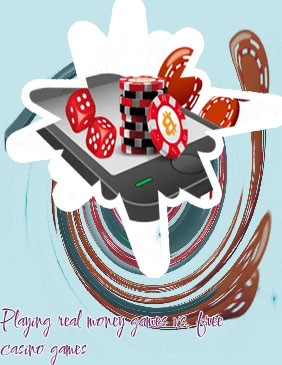 Mobile phone casino games