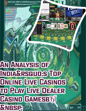Play live casino games