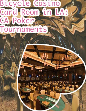 The bicycle casino poker room