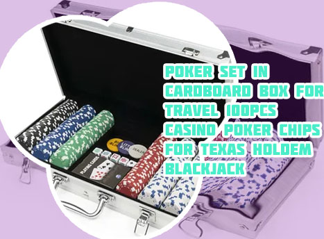 Travel poker set